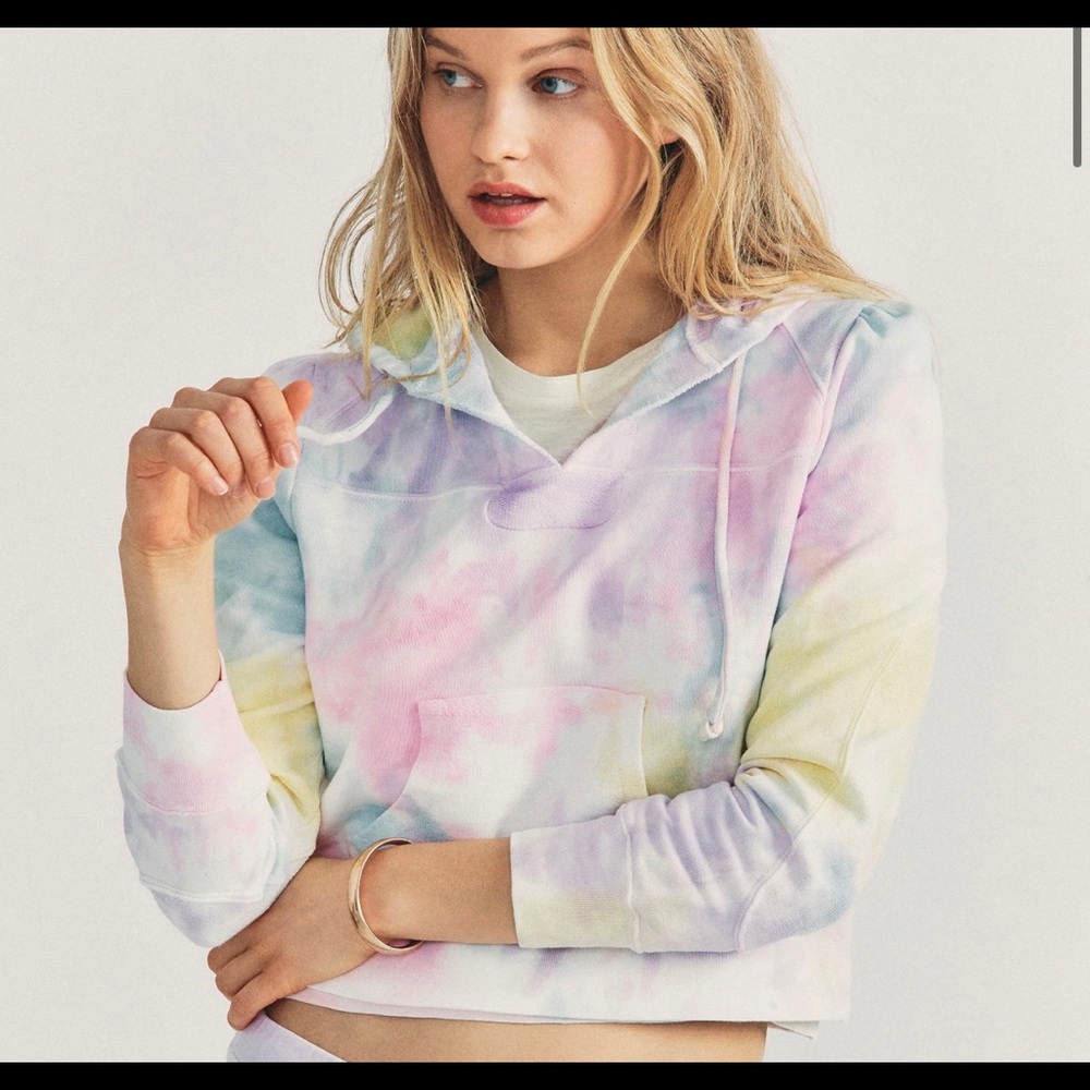 LoveShackFancy Crop Kirby Hoodie